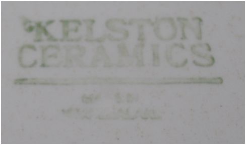 No Name Ironstone Patterned Plate.  This is Roma Ivory d367. Kelsto10