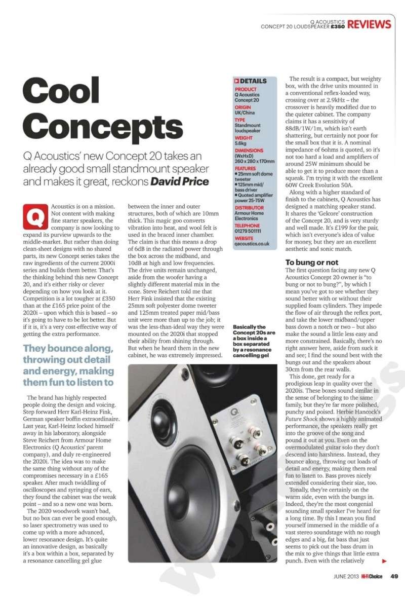 Q Acoustics Concept 20 review