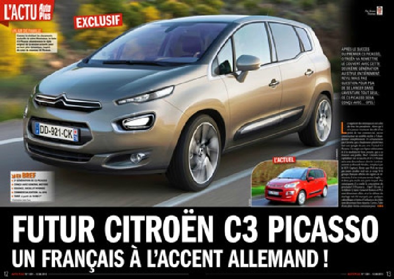  2017 - [FUTUR MODÈLE] Citroën C3 Picasso II / C3 Aircross C3p10