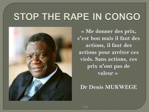  RDC Docteur Denis Mukwege : "Des violences sexuelles massives et systématiques continuent en RDC"  Lire l'article sur Jeuneafrique.com : Docteur Denis Mukwege : "Des violences sexuelles massives et systématiques continuent en RDC"  64751_10