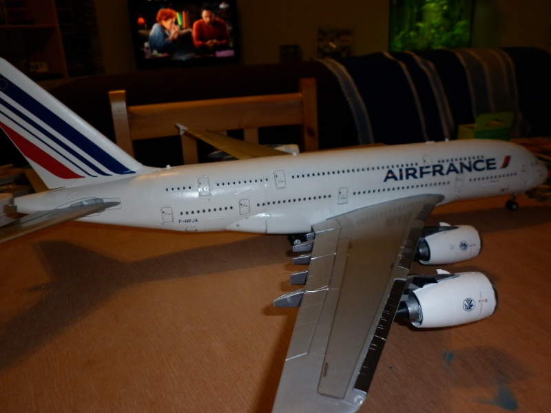A380 - maquette Airbus A380 (airfrance) au 1/125 de chez heller. P1000921