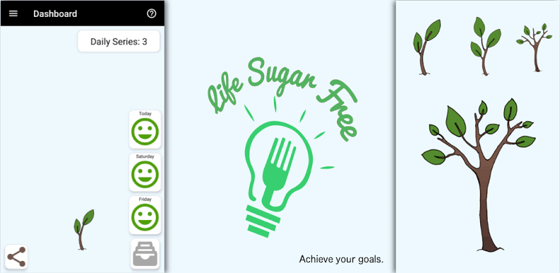 تطبيق Life Sugar Free على تتبع إذا كنت تتناول السكر وتغيير عاداتك.ور Images10