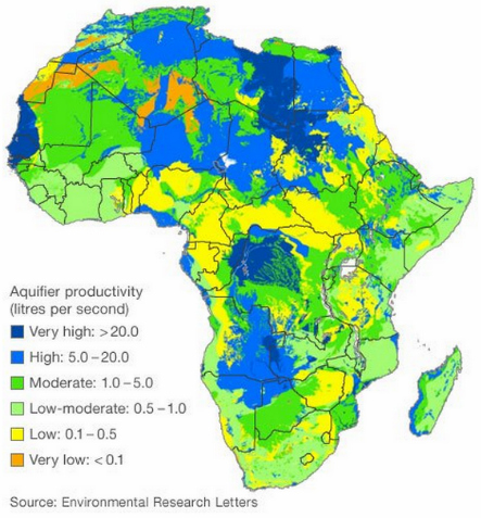 Une mer d'eau douce sous le Maghreb !  Eau-af10