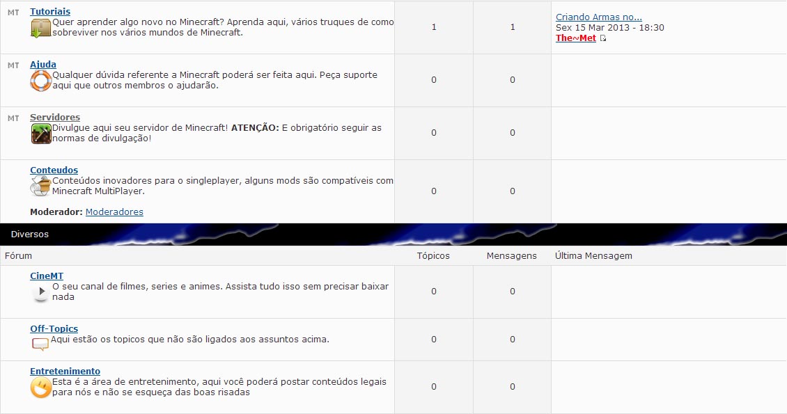 Como mudar a barra de categorias e foruns para o meio? Bar10