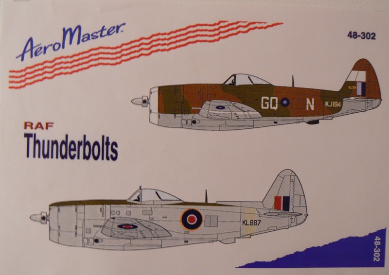 P-47D Thunderbolt (Tamiya 1/48) - RAF, 146 Squadron, India 1945 Decals12