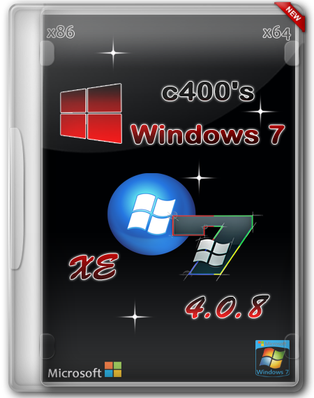  Cool الويندوز الافضل فى معدلات ويندوز سفن كبيرة الحجم ويندوز ذات 2 ايزو c400's Windows 7 XE 4.0.8 x86 x64 2013 تحميل مباشر ع اكثر من سيرفر  Rrqb10