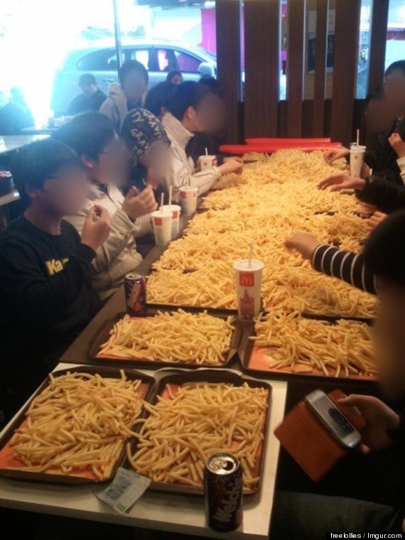That's a lot of fries! O-mcdo10