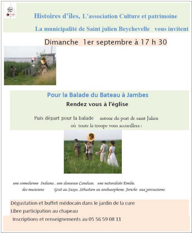 Ballades du Bateau à Jambes le 1er Septembre 2013 à St Julien Beychevelle  12352311