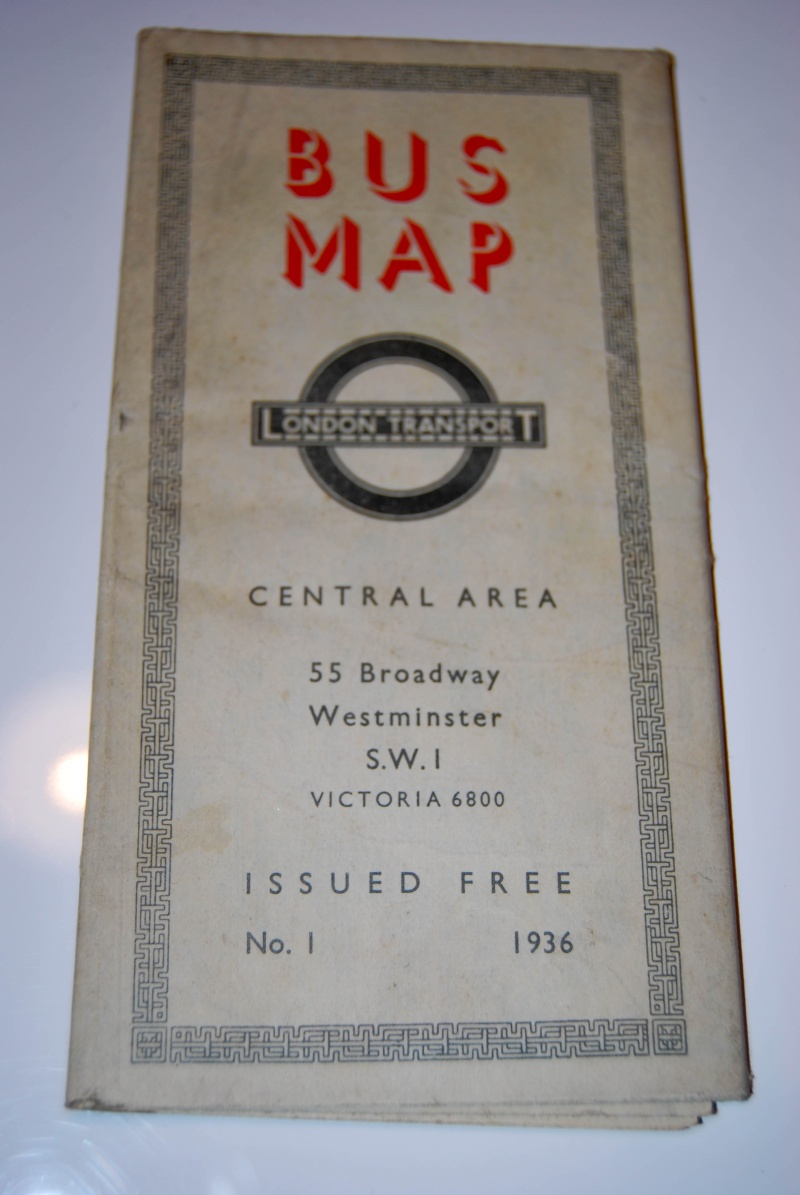 Bus map london 1936 Dsc_0024