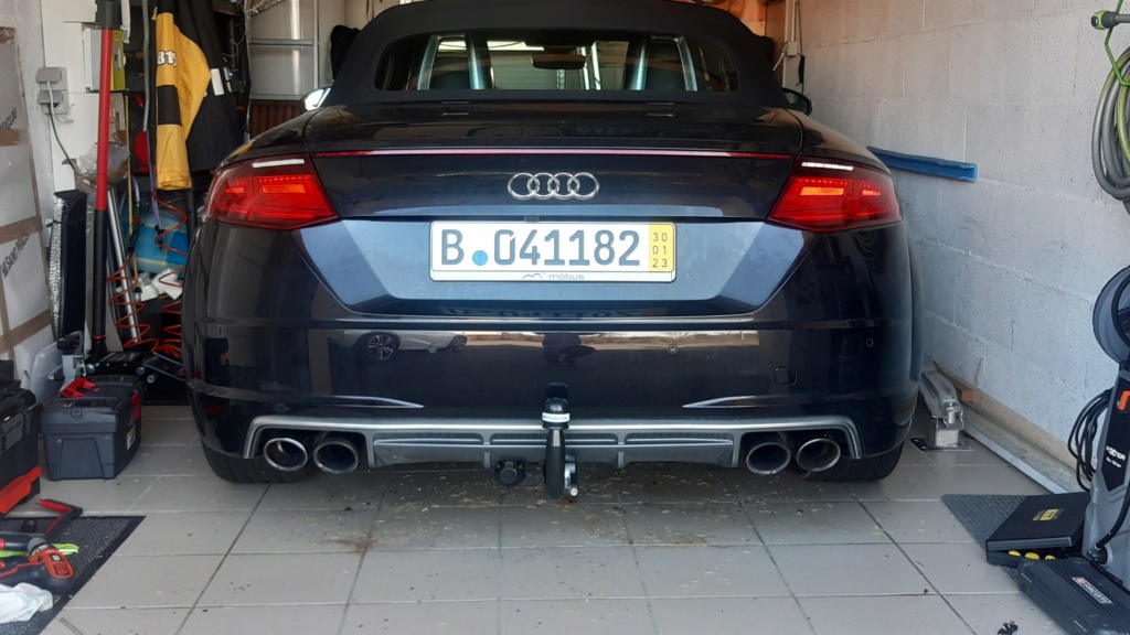 TUTO installation d'un attelage sur un TTS roadster MK3 20230222
