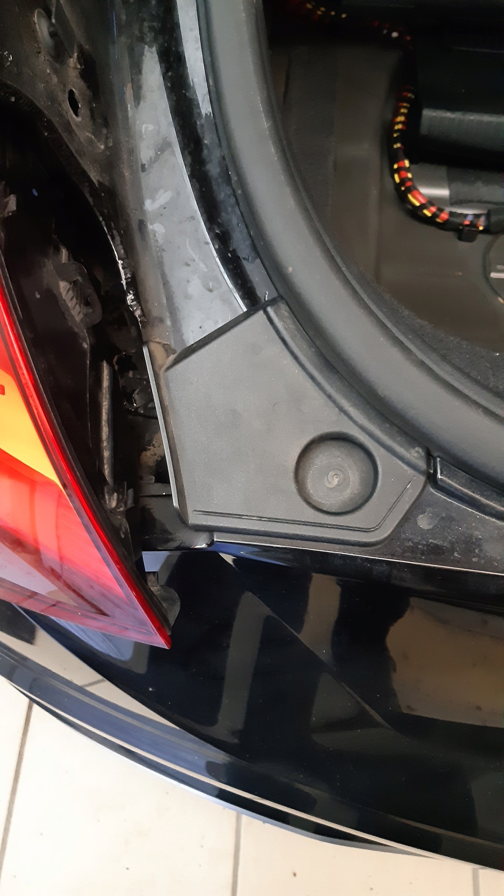 TUTO installation d'un attelage sur un TTS roadster MK3 20230240