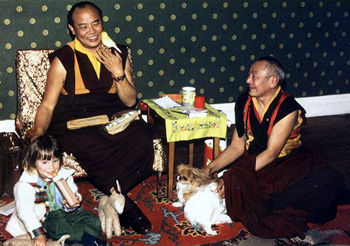 Lama Guendune Rinpoché fondateur de Dhagpo Kagyu ling 16-gk-10