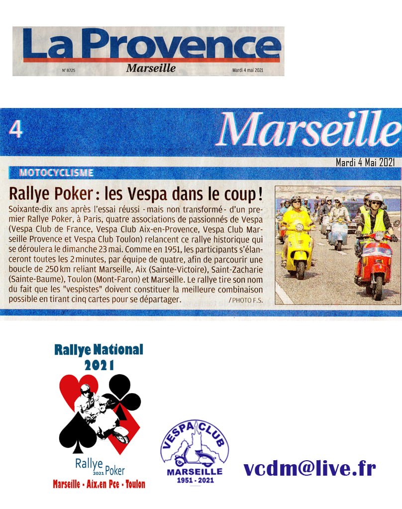 vespa - Rallye National 2021 Vespa Club de France / Rallye Poker 23 MAI 2021 18248410