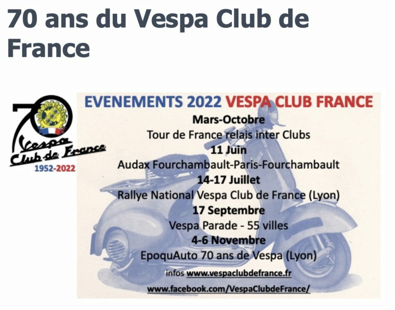 vespa - Les 70 Ans du Vespa Club de FRANCE 27197610