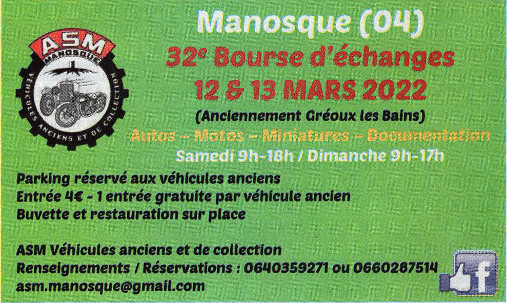 BOURSE D'ECHANGE  A  MANOSQUE  DIMANCHE 13 MARS 2022 27492510