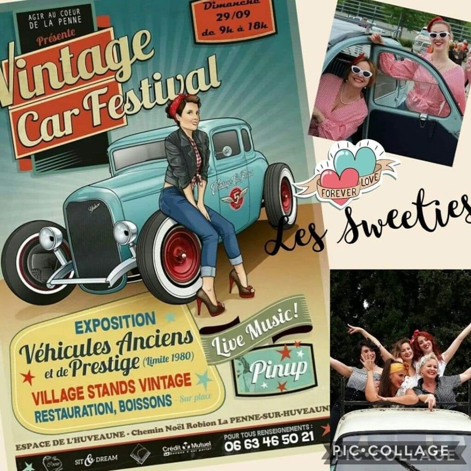 Vintage - VINTAGE  CAR  FESTIVAL  DIMANCHE  29/09/2019  A  LA PENNE SUR L'HUVEAUNE  69496610