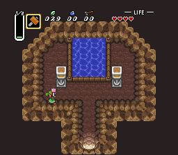 The morning star weapon for Link Alttp_13