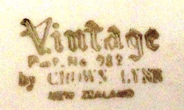 Vintage Backstamp Vinatg10