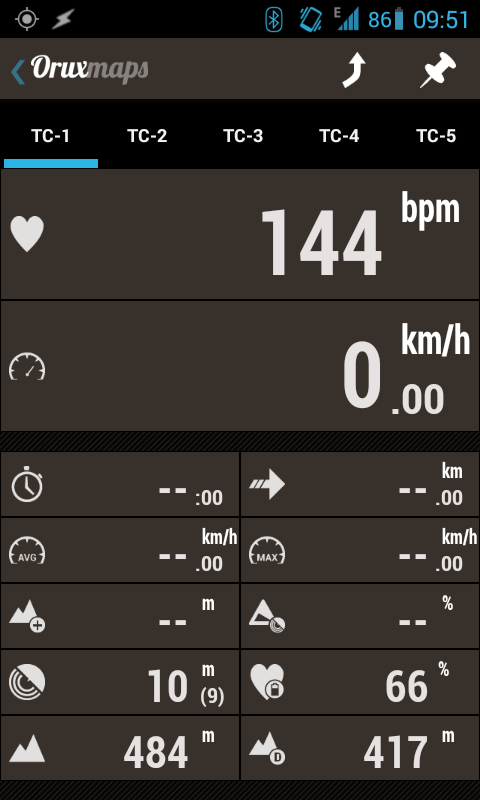 DEM Altitude doesn't change in Trip-Computer Screen11