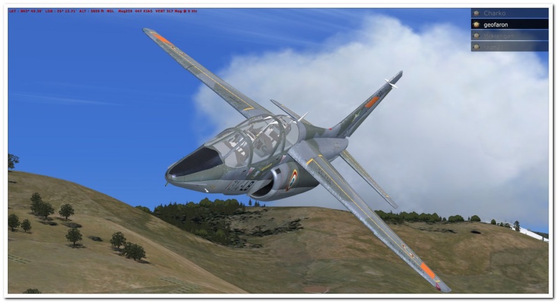 Vol en formation Alphajet 2013-123