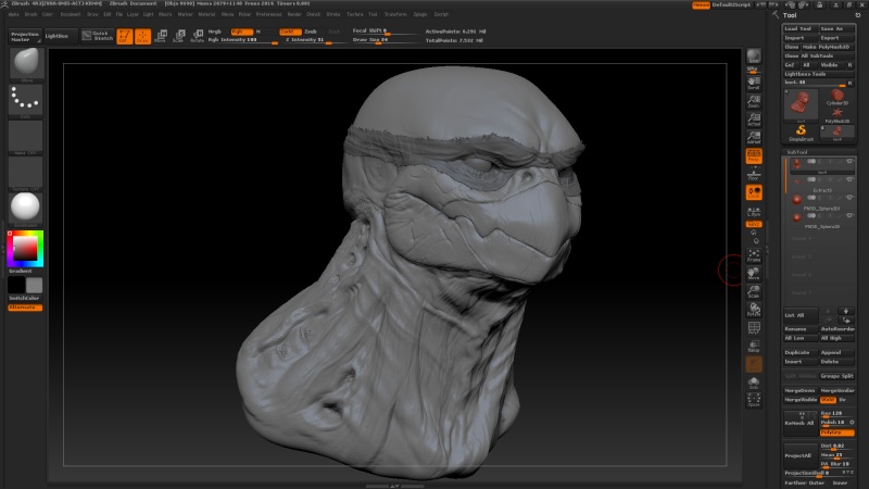 Dessin des tortues - Page 3 Zbrush11