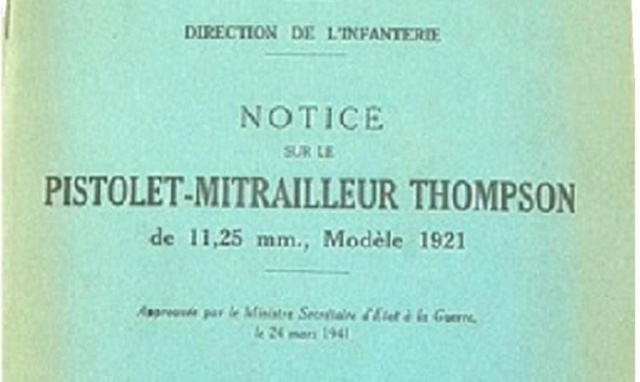 manuel d’entretien pour le Colt en dotation dans l'armée française  Pm12