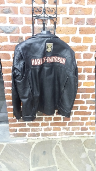 Blouson Harley Davidson xxl cuir noir  20240419