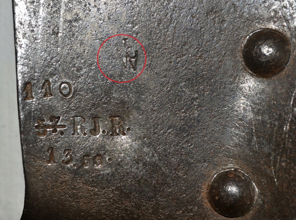 Régiment à identifier sur une pelle allemande m1874 Spaten11