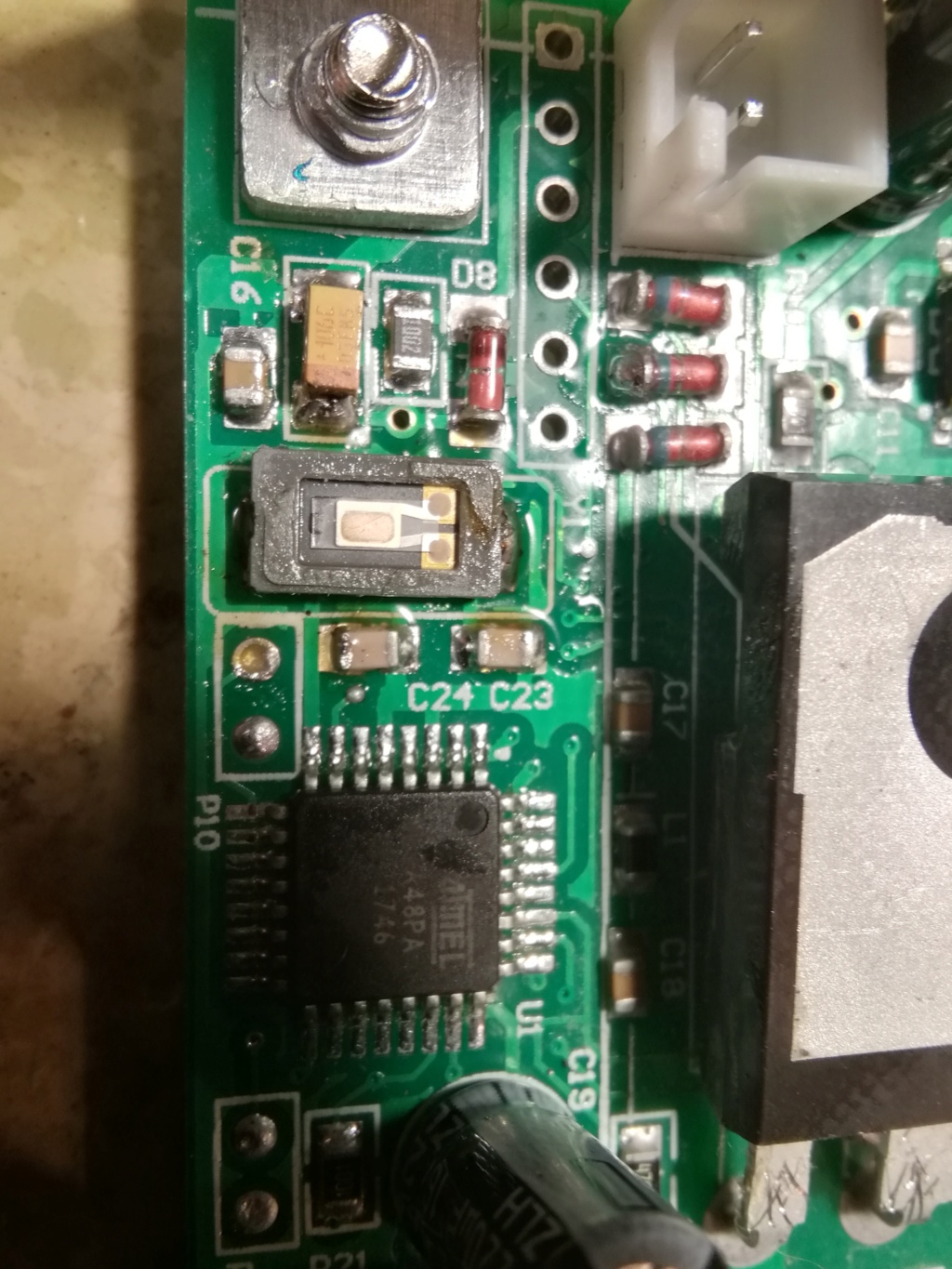 Quel est ce composant cassé ? Circuit imprimé PWM Img_2025