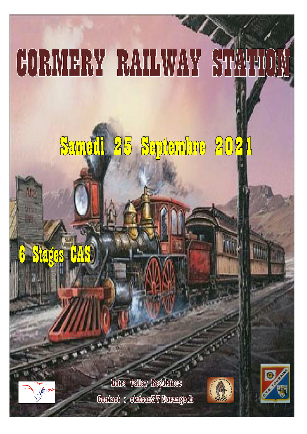 Cormery Railway Station Affich13