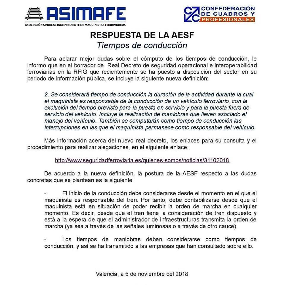 ASIMAFE, nace nuevo sindicato de maquinistas 45558410