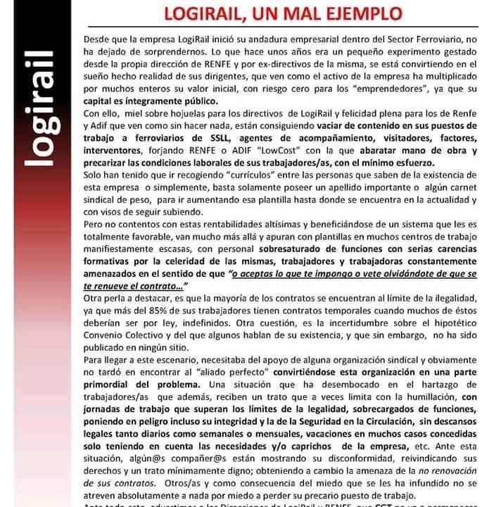 Logirail. Servicios explotadores. 46470510