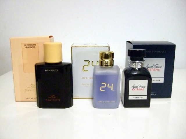 [VENTA CERRADA] PACK MORRALLOSO - Davidoff ZINO + ScentStory 24 ICE GOLD + Adolfo Domínguez AGUA FRESCA EXTREME Pack310