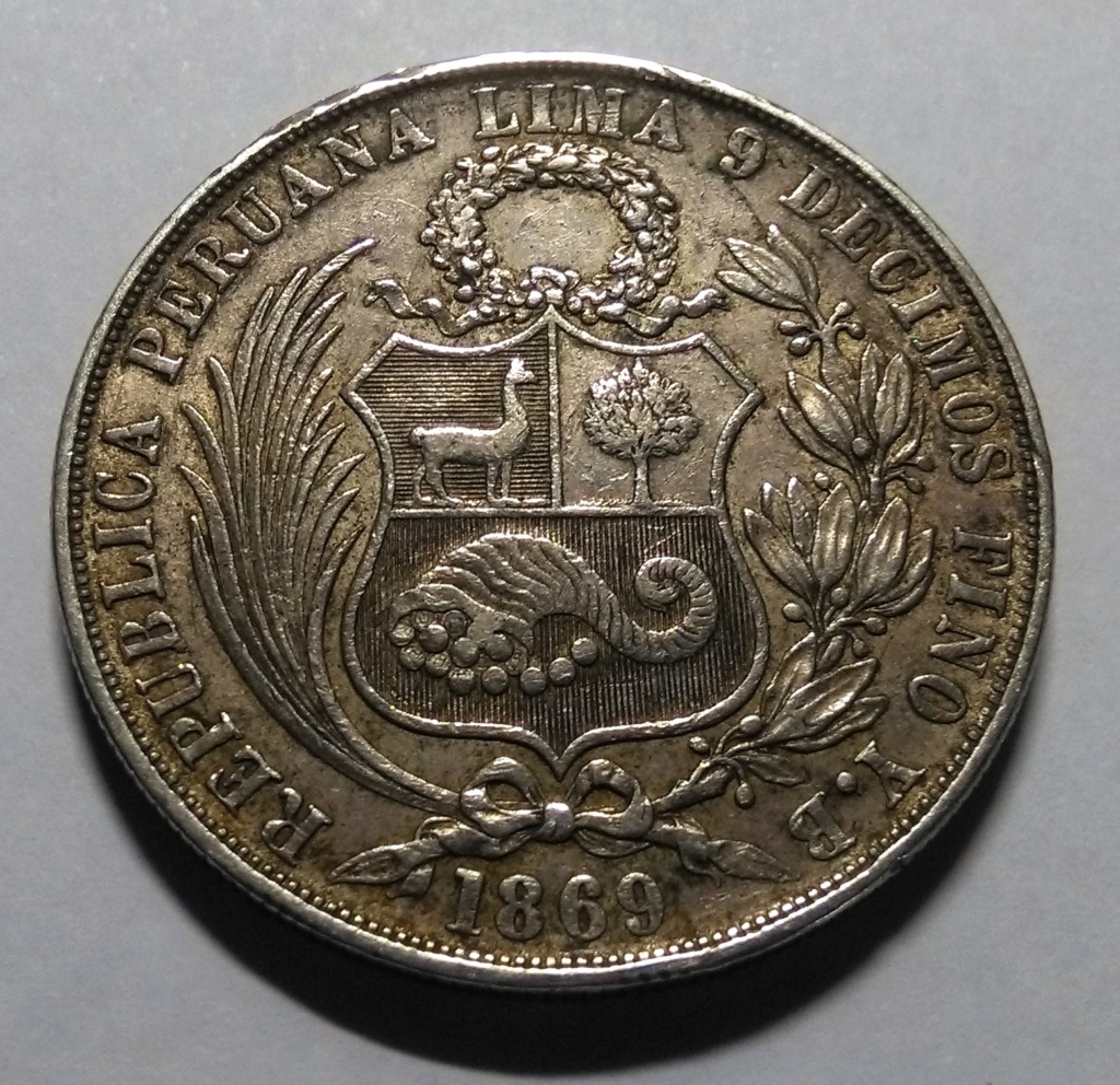 UN SOL - Perú, 1869 Img_2142