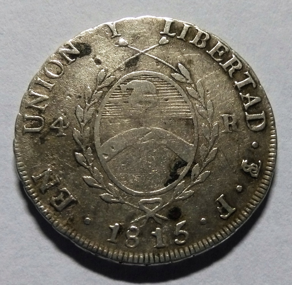 4 Reales - Provincias del Río de la Plata, 1815 Img_2148