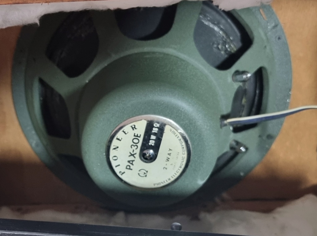 pioneer pax-30e 12inch vintage speaker used  20230412