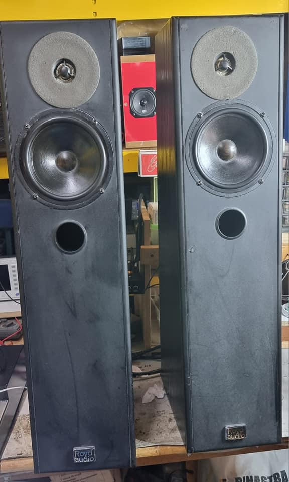 england  royd audio floor standing 2 ways speaker used 32363010