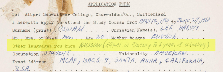 oswald  https - reopenkennedycase forumotion net - Oswald and the Russian Language - Page 2 Oswald14