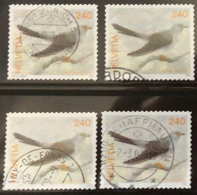  SBK 1187 (Mi. 1951), Einheimische Vögel, Kuckuck 00110