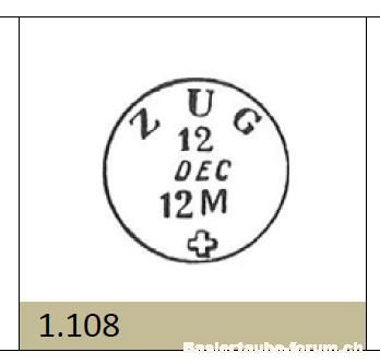 Stempel der Stadt Solothurn A319