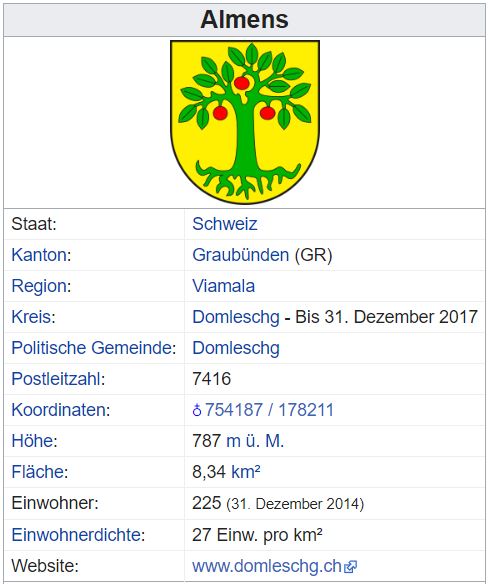 Almens GR - 225 Einwohner Almens12