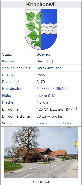 Kriechenwil BE - 420 Einwohner Kriech11