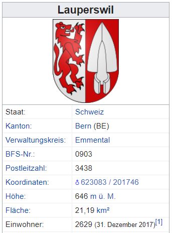 EMMENMATT BE - 142 Einwohner Lauper10