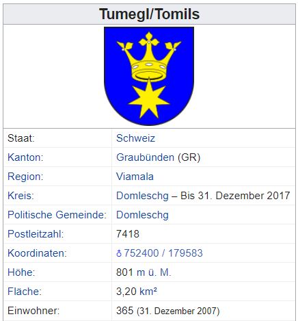 Tumegl/Tomils GR - 365 Einwohner Tumegl11