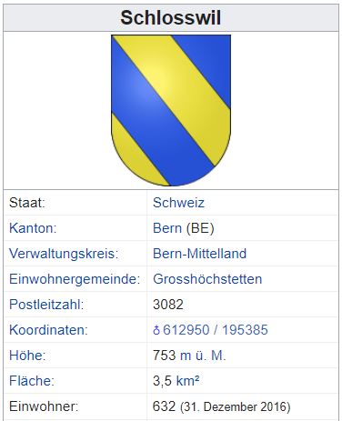 Schlosswil BE - 632 Einwohner Zi42