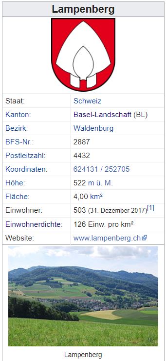 Lampenberg BL - 503 Einwohner Zi66