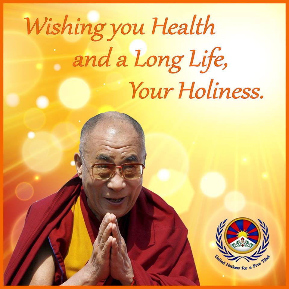 Ce lundi 6 juillet 2020, le 14e Dalaï Lama aura 85 ans  Souhai11