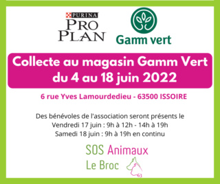 4 au 8 juin 2022 - Collecte à Gamm Vert Issoire du  Collec10