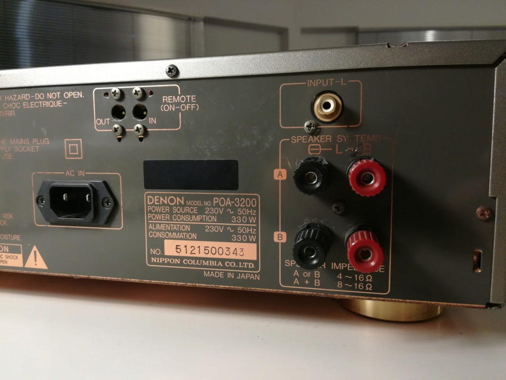 Amplificador Denon POA-3200 2019-016