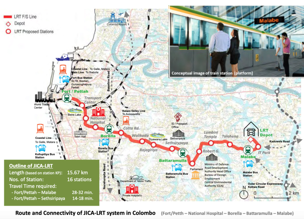 Sri Lanka: Light Rail Transport (LRT) at what opportunity cost? Scree342